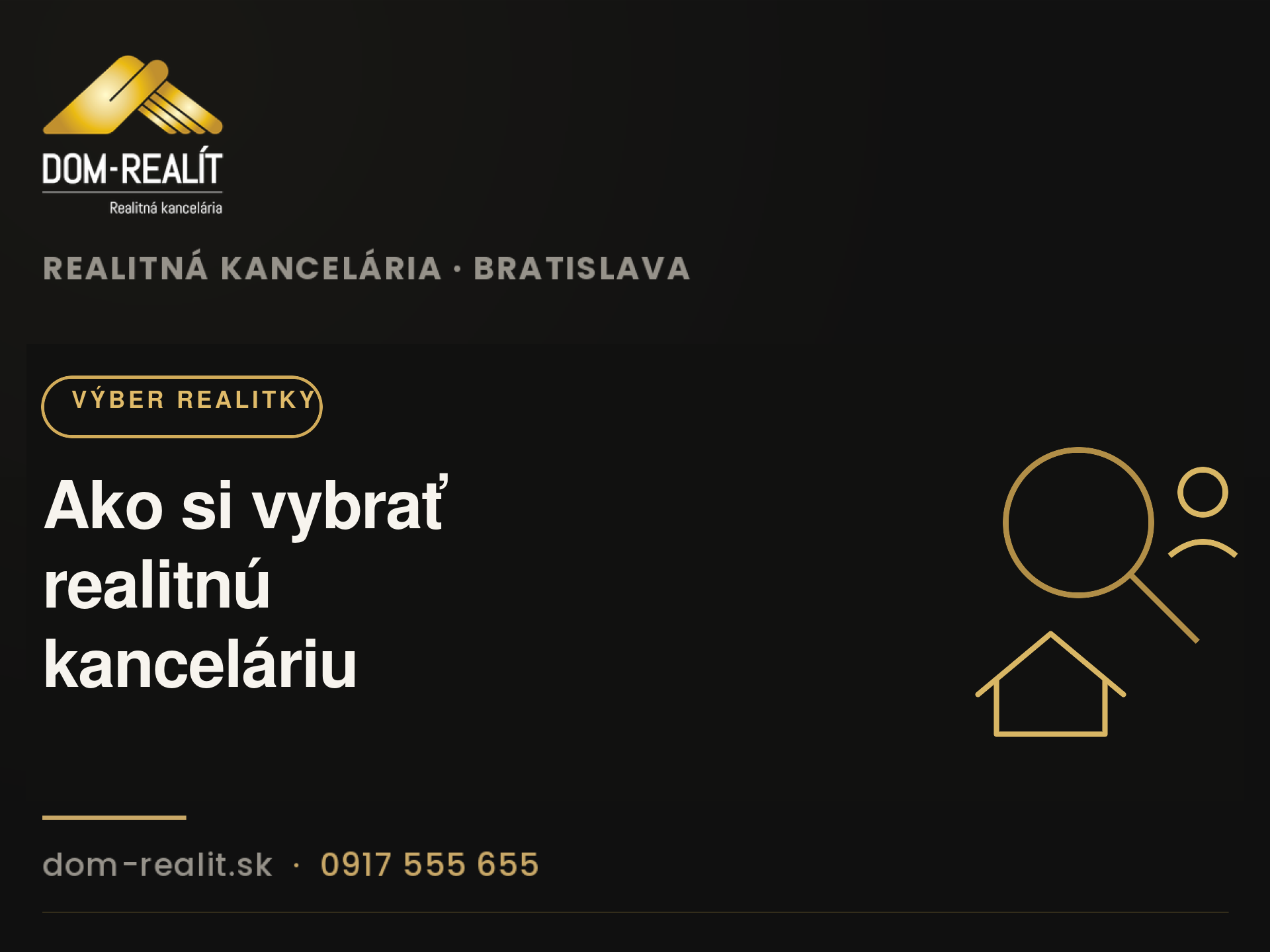 Ako si vybrať realitnú kanceláriu
