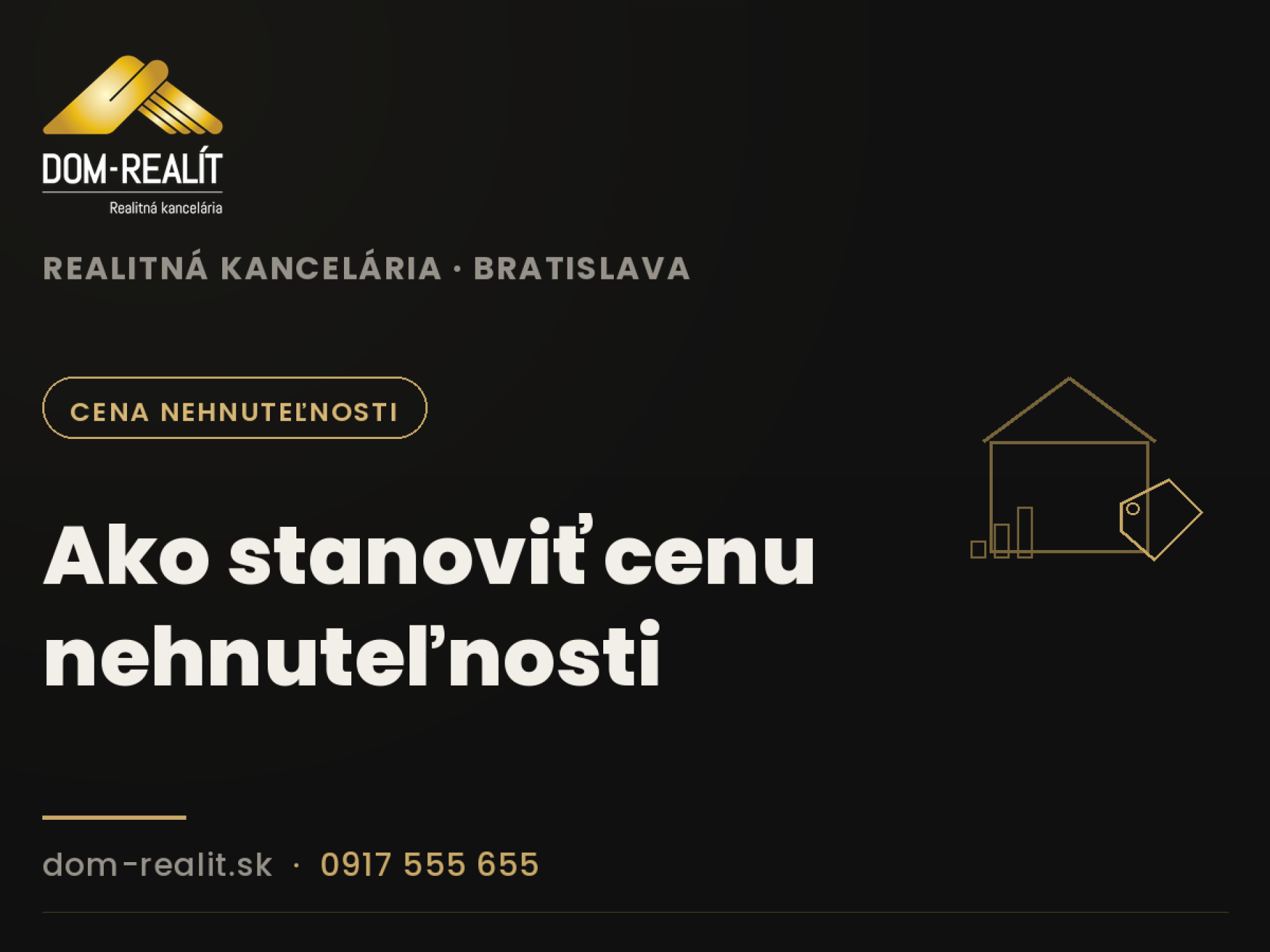 Ako správne stanoviť cenu nehnuteľnosti v Bratislave