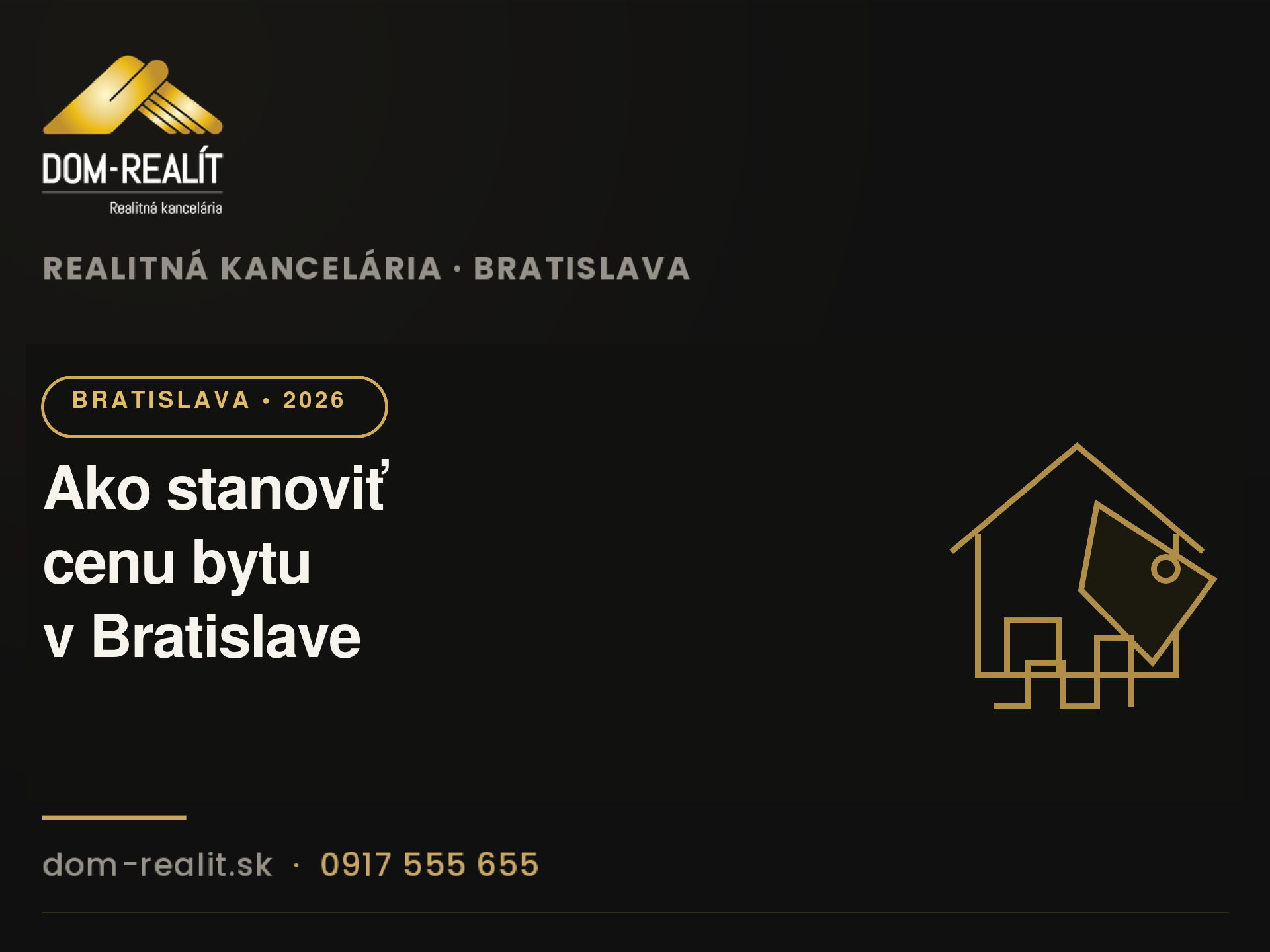 Ako stanoviť cenu bytu v Bratislave