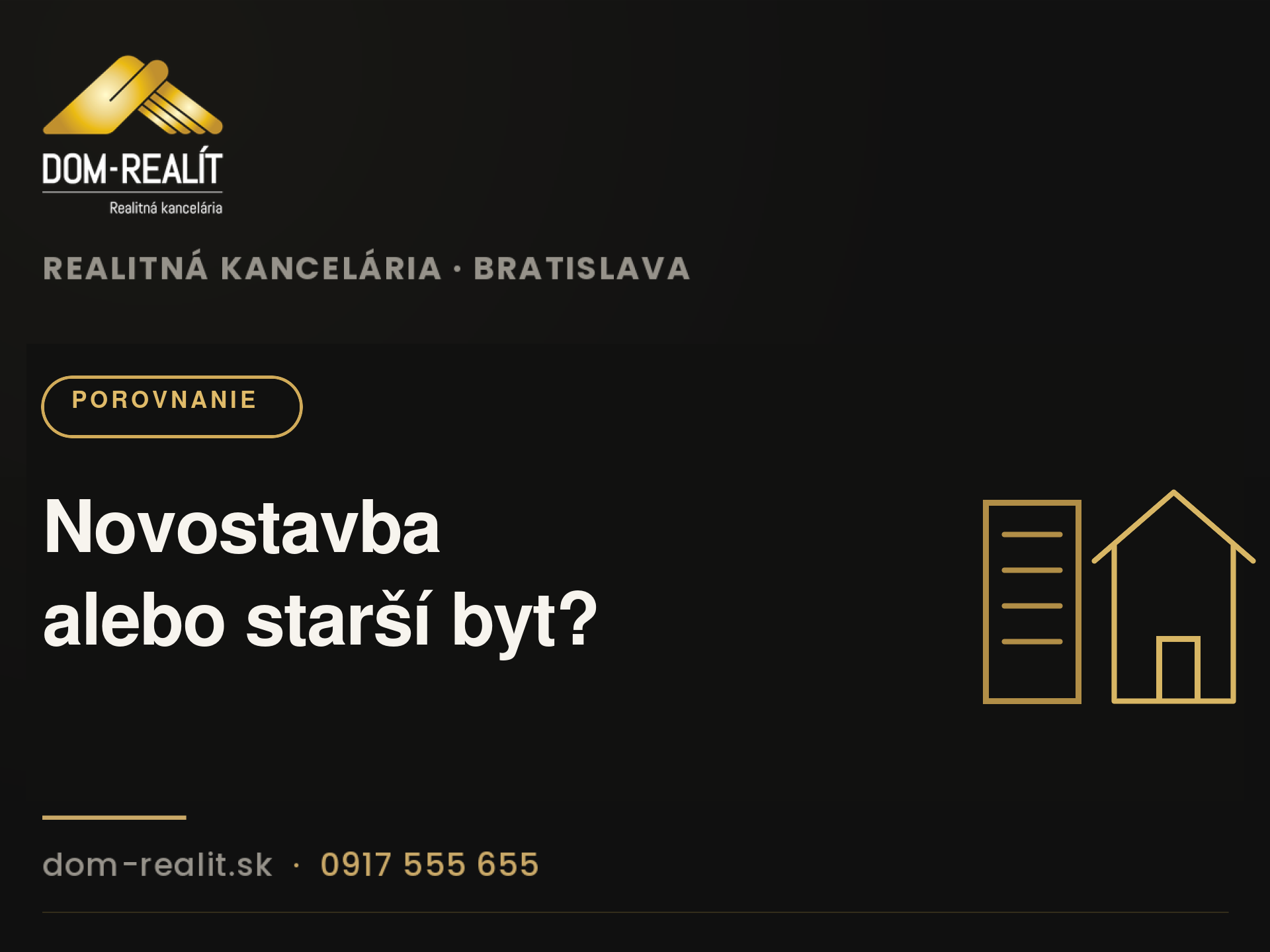 Novostavba alebo starší byt v Bratislave v roku 2026
