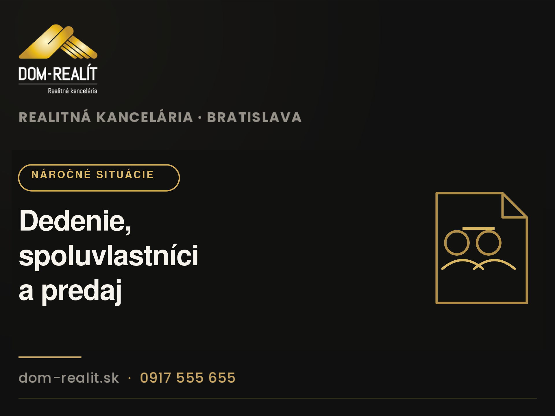 Predaj zdedenej nehnuteľnosti, spoluvlastníctvo a predaj pri rozvode