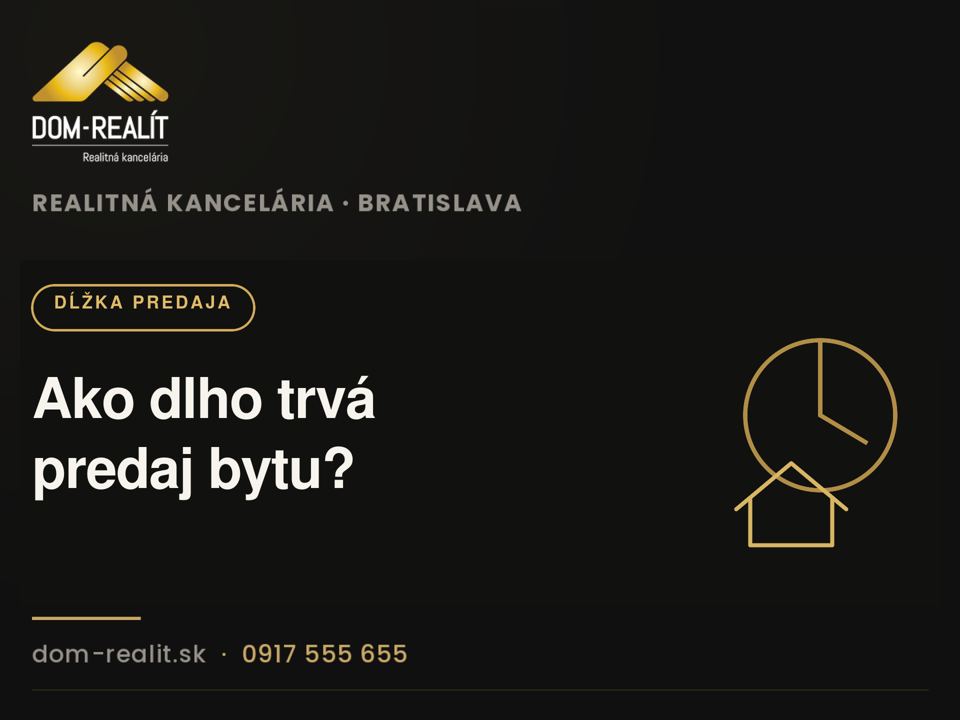 Ako dlho trvá predaj bytu