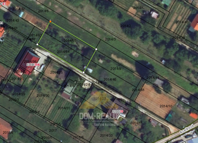 Nehnuteľnosť DOM-REALÍT,  ponúka pozemok na Zobore -Nitra