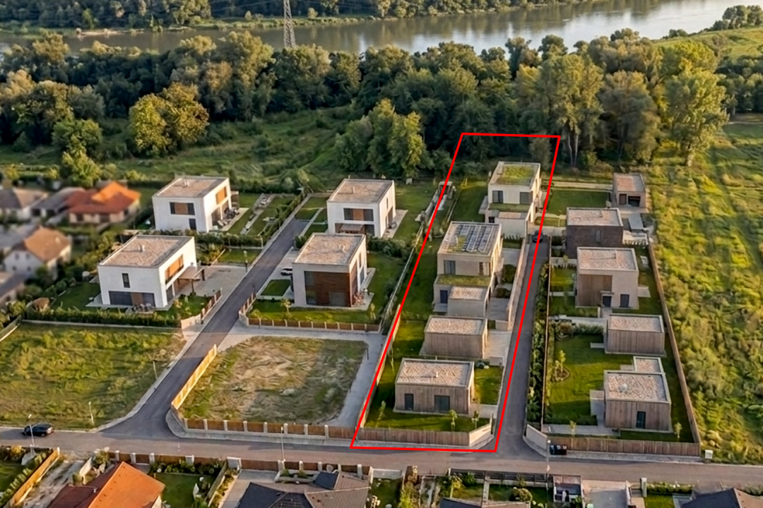 Nehnuteľnosť DOM-REALÍT, Stavebný pozemok v novej lokalite pri Malom Dunaji
